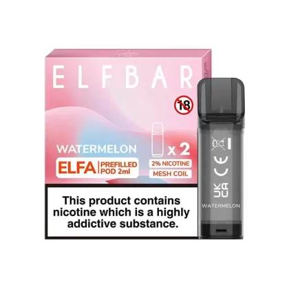 Watermelon Elf Bar Elfa Pods (Pack of 2)