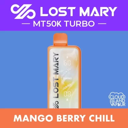 LOST MARY MT50K TURBO Disposable Vape – Mango Berry Chill