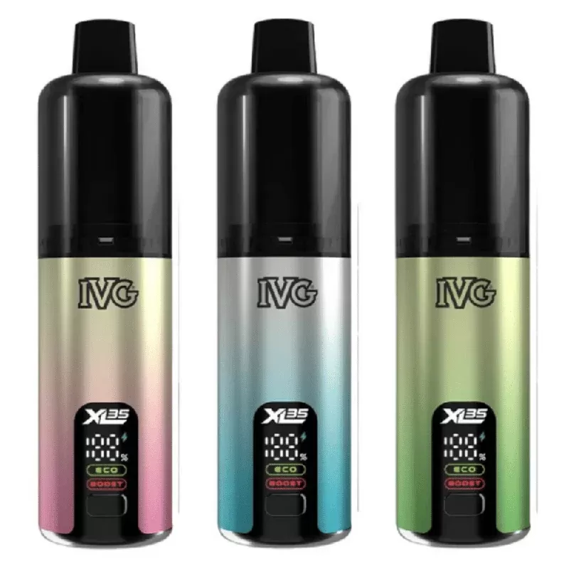 IVG XL 35K Prefilled Pod Kit - Strength#20mg~Flavour#Blue Raspberry Ice>Blue Sour Raspberry>Cherry Peach Lemon>Classic Menthol>Fizzy Cherry>Green Apple>Guava Pineapple Passionfruit>Lemon Lim