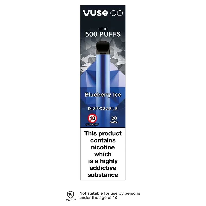 Blueberry Ice Vuse Go Disposable Vape