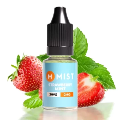 Strawberry Mint E Liquid 10ml - 70PG/30VG (Standard) / High 18mg