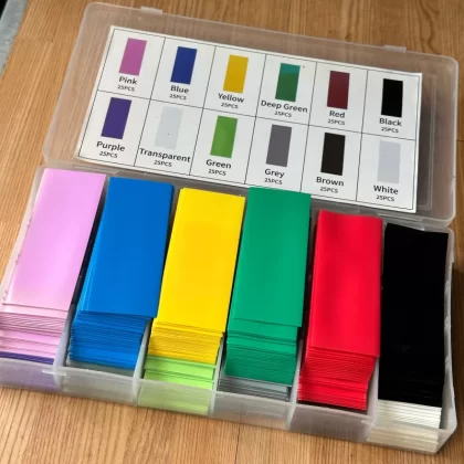 Battery Shrink Wrap for 18650 (sold per pair) - White