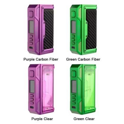 Lost Vape Thelema Quest Box Mod 200W - Purple Carbon Fiber