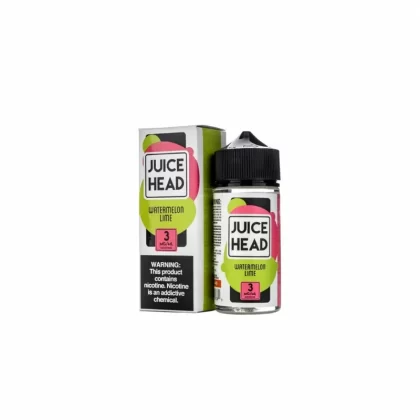 Juice Head Watermelon Lime Vape Juice 100ml Gorilla Bottle
