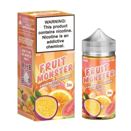 Fruit Monster E-Liquid – Passionfruit Orange Guava 100ml - Vape Product; Vape Product, Vape Product