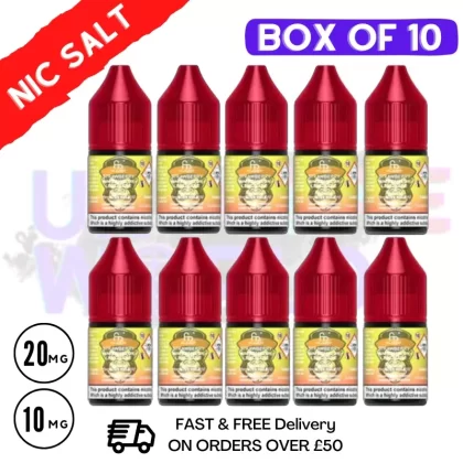 Strawberry Watermelon Lemonade RandM Tornado 7000 Nic Salt BOX OF 10