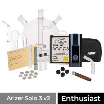 Arizer Solo 3 v2 Enthusiast Vaporizer Kit - Color#Intergalactic>Sea Green