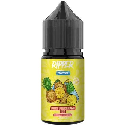 Rufpuf Ripper Frost Fire – Juicy Pineapple Ice 30 ml (25/40/55 mg) - Vape Product, Vape Product
