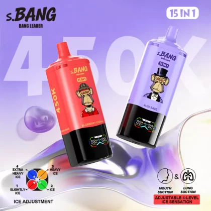 Bang Leader 450K – 450K Puffs 15 in 1 Flavors Ice Adjustable Disposable Vape