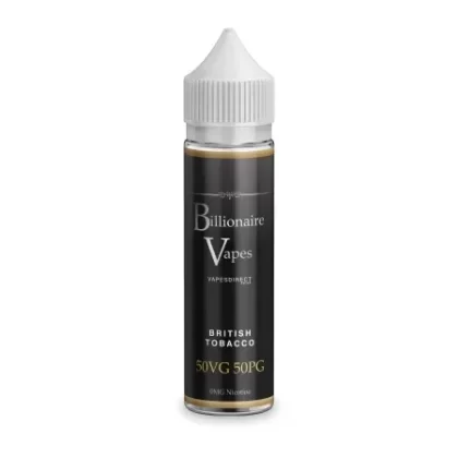 Billionaire Vapes 50/50 Shortfill British Tobacco