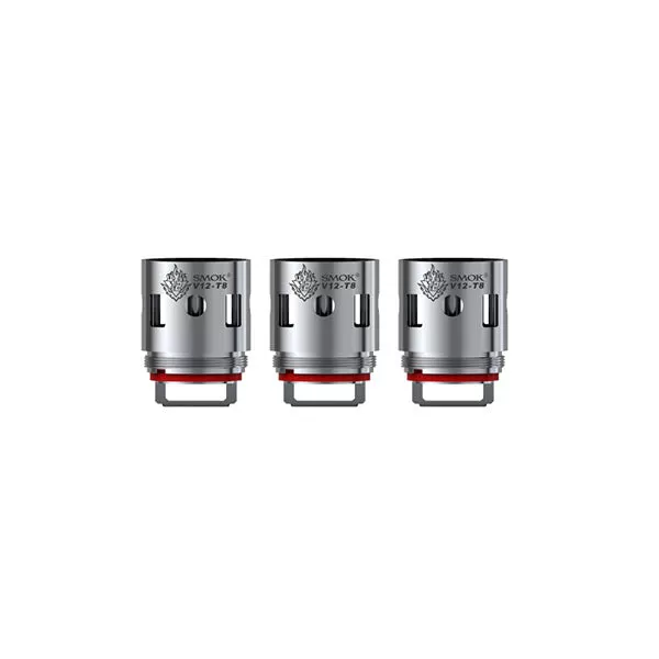 3PCS-PACK SMOK TFV12 Tank V12-T8 Replacement Coil 0.16 Ohm - Image 2