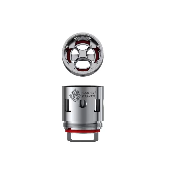 3PCS-PACK SMOK TFV12 Tank V12-T8 Replacement Coil 0.16 Ohm - Image 3
