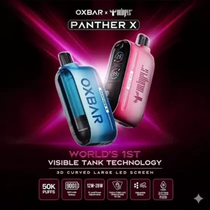 Dr Vapes Oxbar Panther X 50k Puffs Disposable 20mg - Elegantvapestore