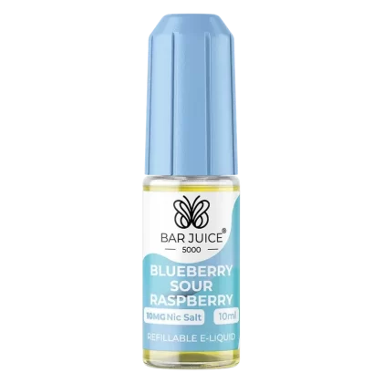 Bar Juice 5000 Blueberry Sour Raspberry Nic Salt Vape Juice 10ml - Strength#10mg>20mg