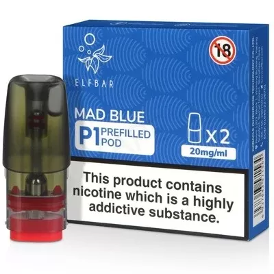 Mad Blue Elf Bar Mate P1 Prefilled Pod - Ecigpremium