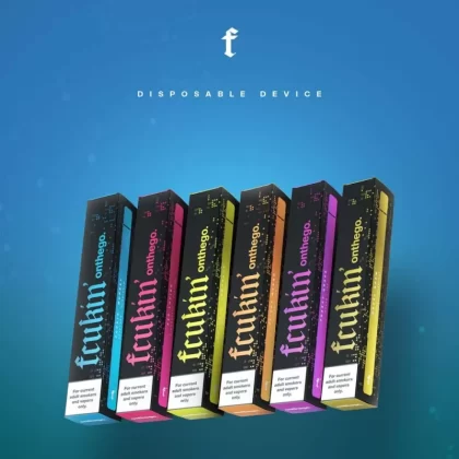FCUKIN FLAVA ON THE GO 1000 PUFFS DISPOSABLE VAPE POD - Vapevandal