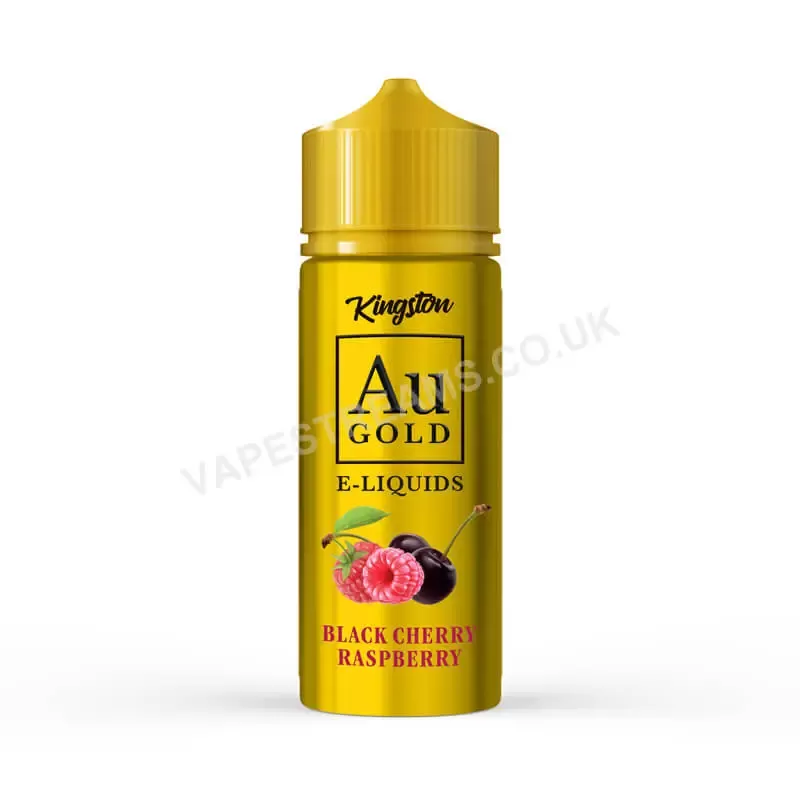 Black Cherry Raspberry E-Liquid Shortfill By Kingston Au Gold - Vapestreams Co