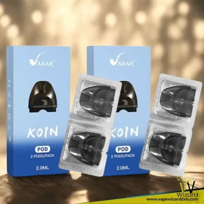 VABAR Koin Empty Replacement Pod Cartridge 2ml (2 PCS)