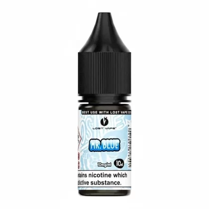 Mr Blue By Lost Vape Bar Salts 10ml - Nicotine Strength#20mg (Salt)>10mg (Salt)