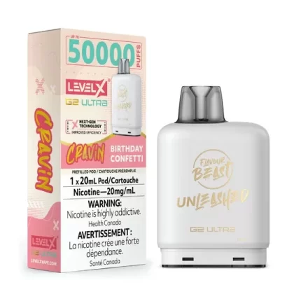 Level X Unleashed G2 Ultra – Cravin’ Birthday Confetti