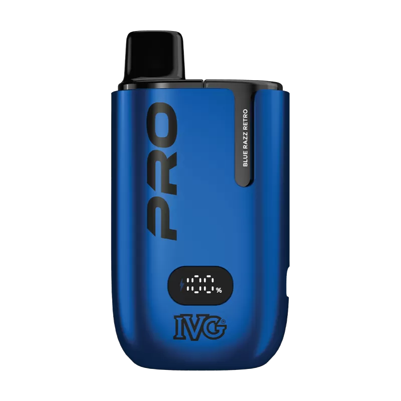 IVG Pro 12 Vape Kit - Strawberry Raspberry Ice / 0mg - Image 2