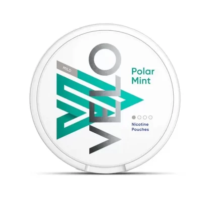VELO Nicotine Pouches – Polar Mint - Strength#Mini 4mg>Mini 6mg>Slim 10mg