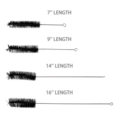Black Cleaning Brush - Small (9"), Medium (14")