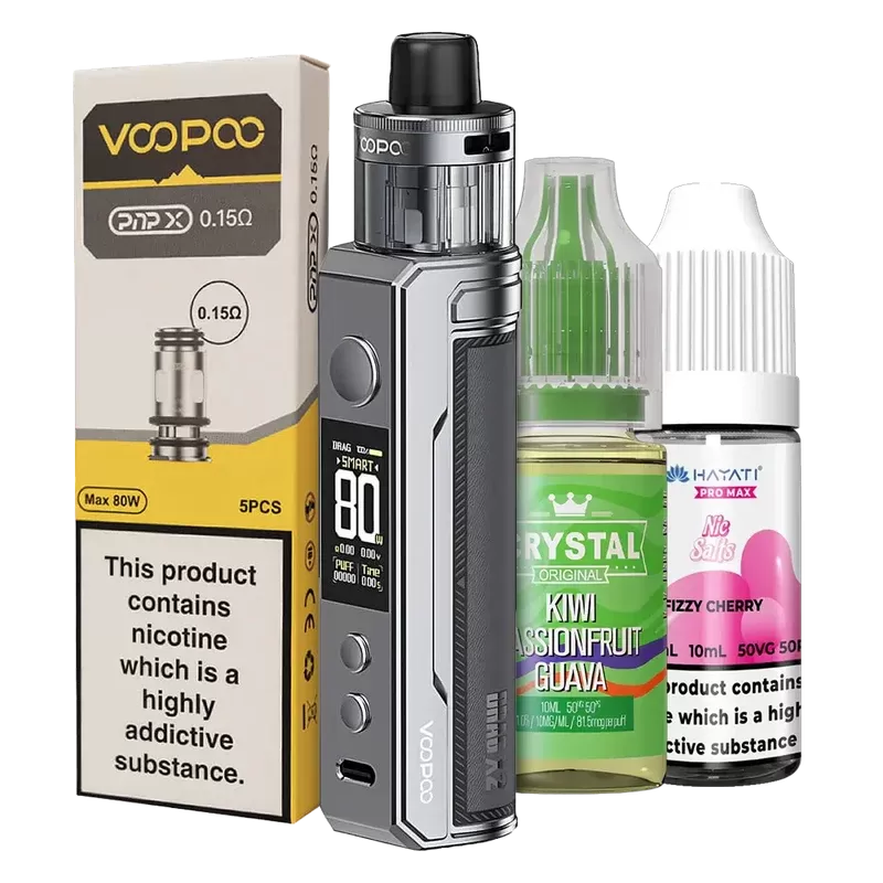 VooPoo Drag X2 Pod Kit Bundle