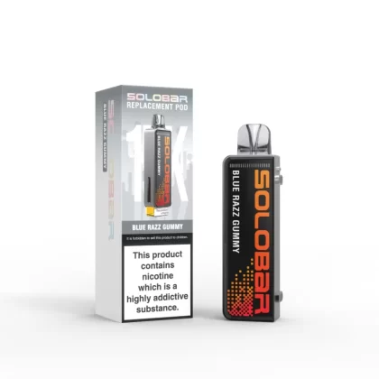 Solobar Boost 15K Prefilled Pods - Blueberry Ice