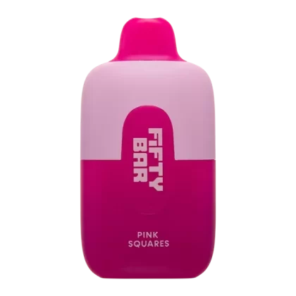 Pink Squares Fifty Bar - Site#VAP~Nicotine#50mg~Size#Single>5 Pack