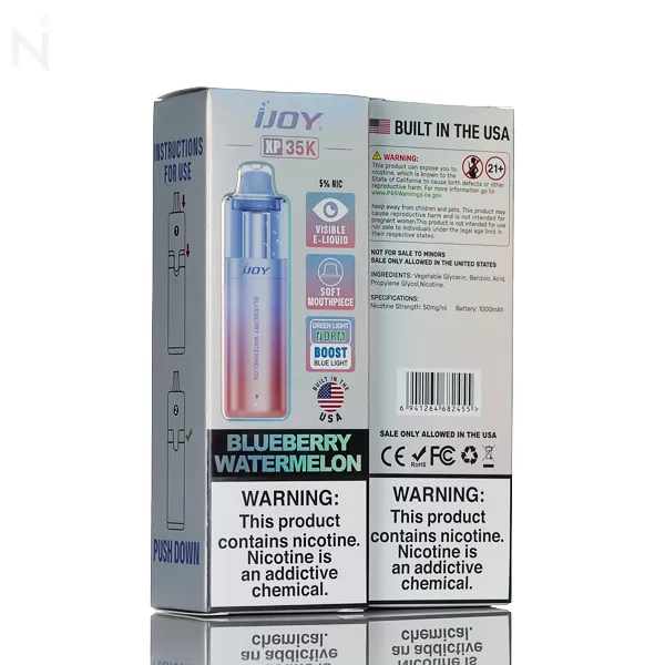 iJOY XP 35K Disposable - Cool Mint - Image 2