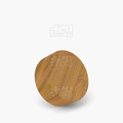 Child Resistant | Flat Push Down & Turn Plastic Caps w/ Foam Liner - Vape Store
