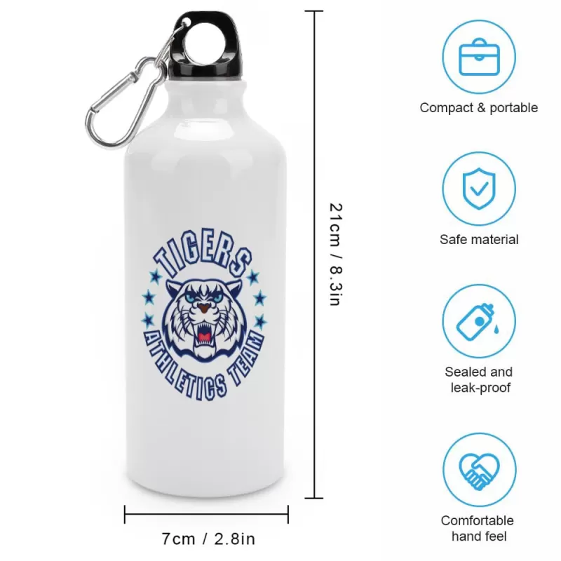 Custom Personalised Photo Sport drinking bottle 600ml (Made in USA, Free Fast Shipping) - Image 2