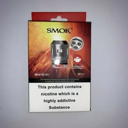SMOK Mini V2 A3 Triple Mesh Coils 0.15 Ohm (3-Pack) – Supreme Cloud Production and Flavour