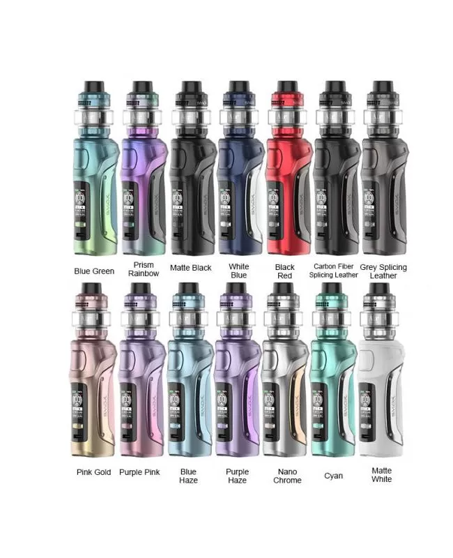 SMOK Mag Solo T-Air Tank 100W Starter Kit - Black Red, Blue Green (D50C37)