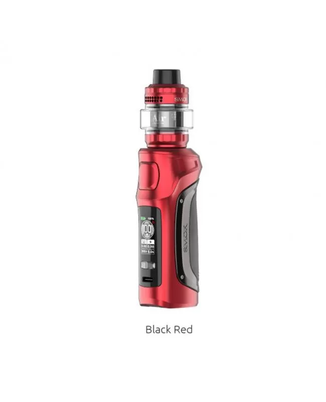 SMOK Mag Solo T-Air Tank 100W Starter Kit - Black Red, Blue Green (D50C37) - Image 2
