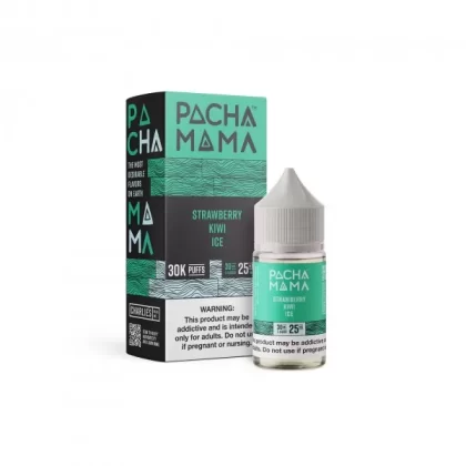 Pacha Mama Nixodine Salt 30ml Strawberry Kiwi Ice