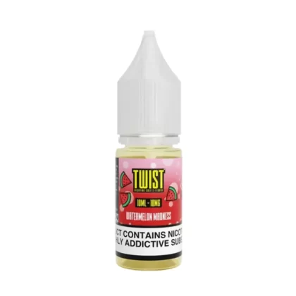 Twist Watermelon Madness Saltnic Vape Juice - 10 Pack - Strength