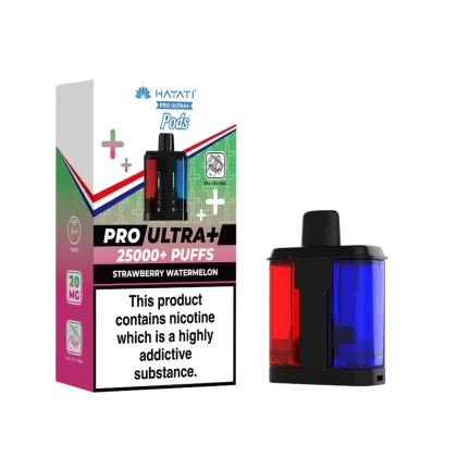 Hayati Pro Ultra Plus 25k Prefilled Pods Strawberry Watermelon - Ecigpremium