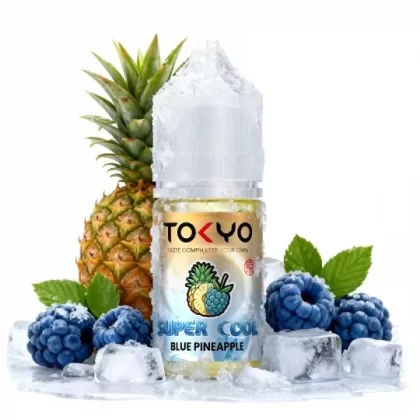 Tokyo Blue Pineapple Super Cool Salt Eliquid