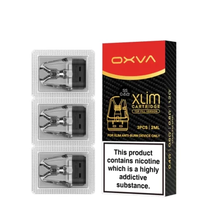 OXVA Xlim SS Top Fill Pods 2ml - Vape Co