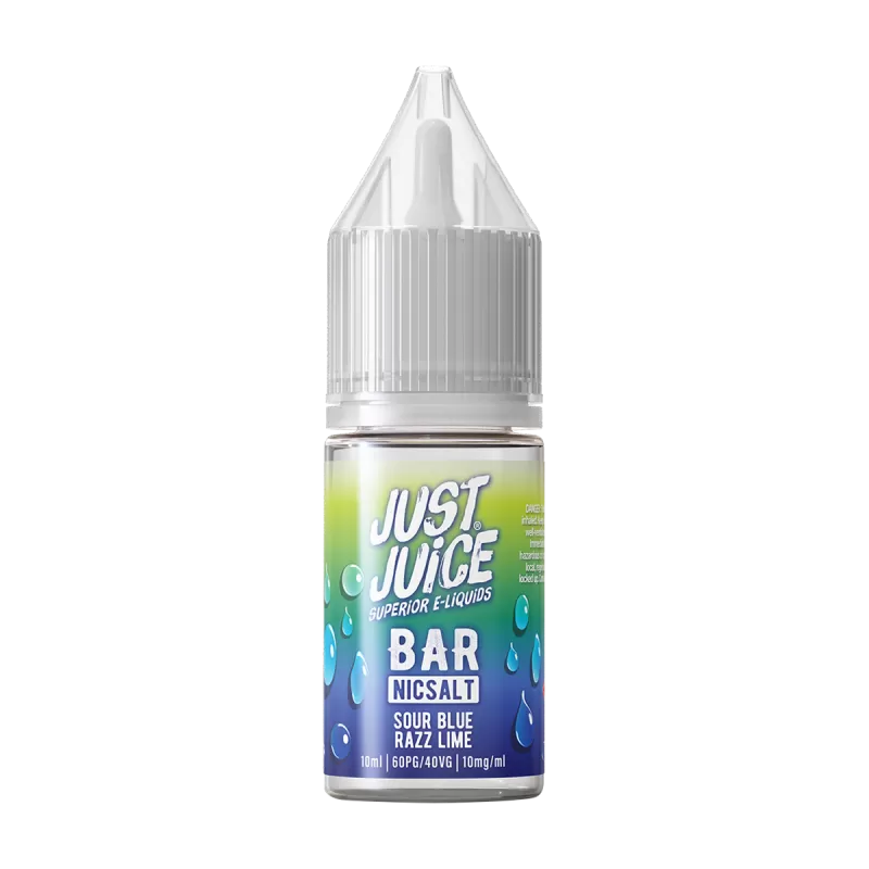 Sour Blue Razz Lime Nic Salt by Just Juice Bar - 20mg - Vape Product (CB3652) - Image 2