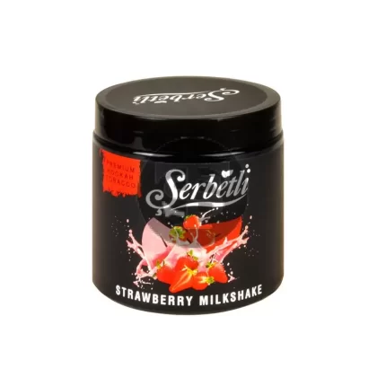 Serbetli Premium Hookah Tobacco 250g Strawberry Milkshake - Ejuicewarehouse