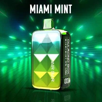 AirBar Diamond Box Disposable-Miami Mint 50mg (20000 Puffs)