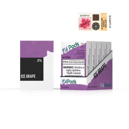 Z Pods Ice Grape 2% Special Nic Blend