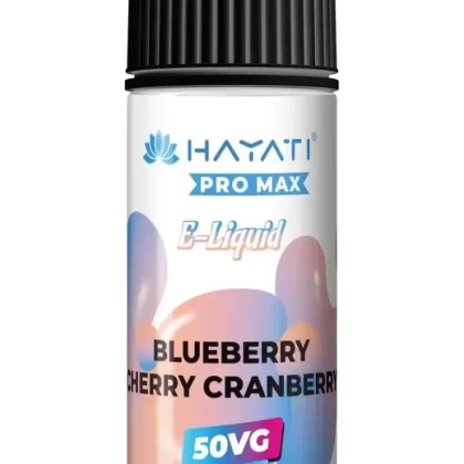 BLUEBERRY CHERRY CRANBERRY BY HAYATI PRO MAX E LIQUID 100ML 50VG