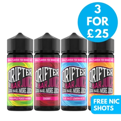 Drifter Bar Juice 100ml Shortfill - Vape Co