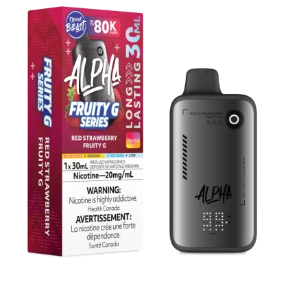 Flavour Beast Alpha Fruity 80K Disposable - Green Apple, Golden Mango (A3432D)