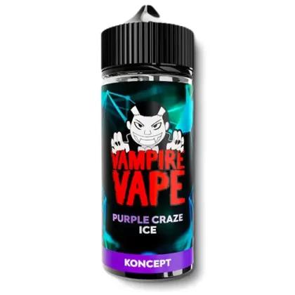 Purple Craze Ice 100ml Shortfill by Vampire Vape - Ecigarettedirect Co