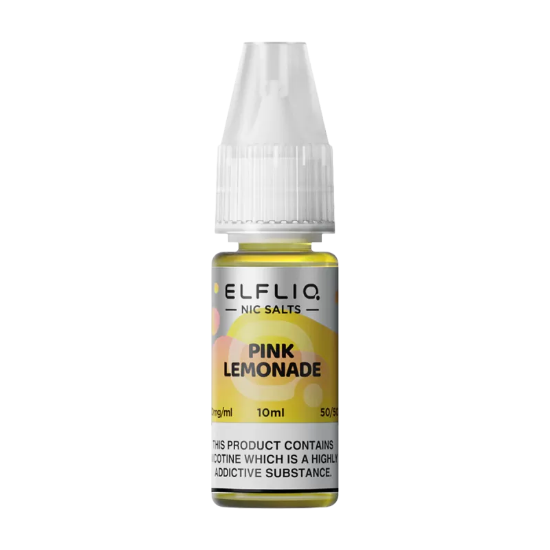 Pink Lemonade Elfliq Nic Salt by Elfbar - 10ml - Vape Product, Vape Product (C80008)